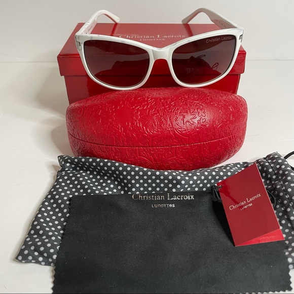 christian lacroix cl 5006 sunglasses White - Picture 8 of 14